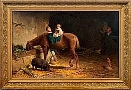 La prima lezione di equitazione